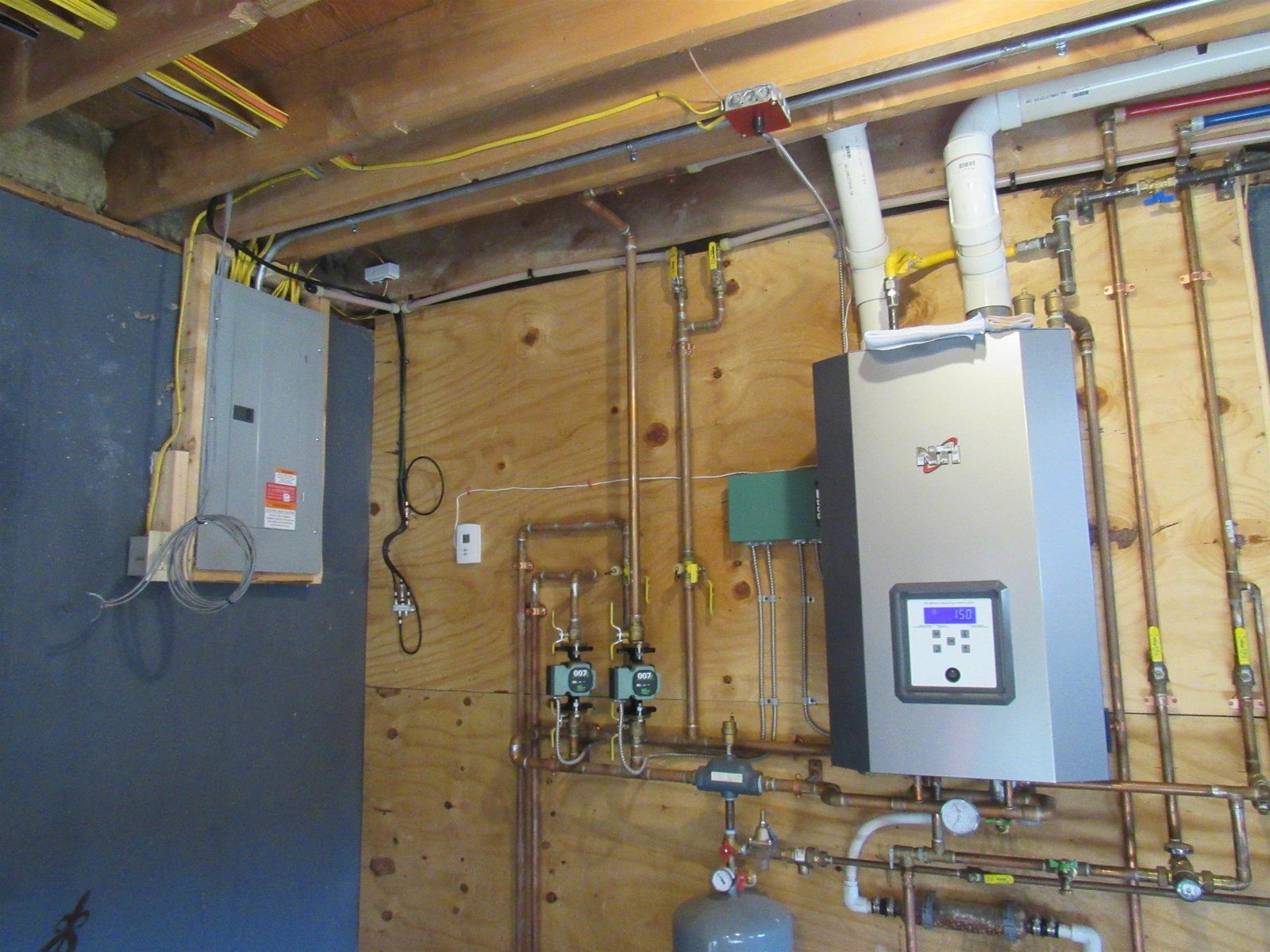 On Demand Hot Water Baseboard & Domestic HW