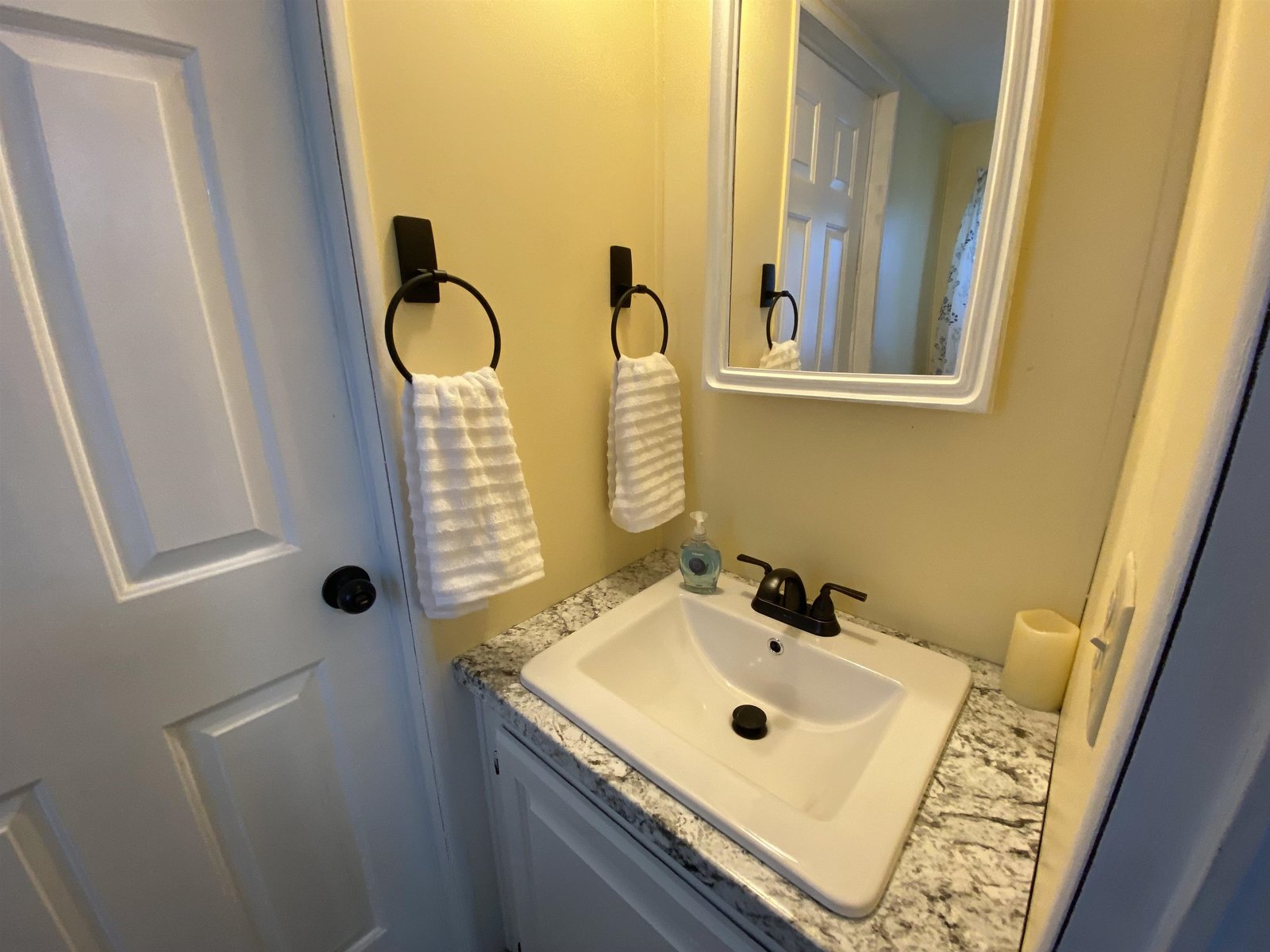 Half bath vanity