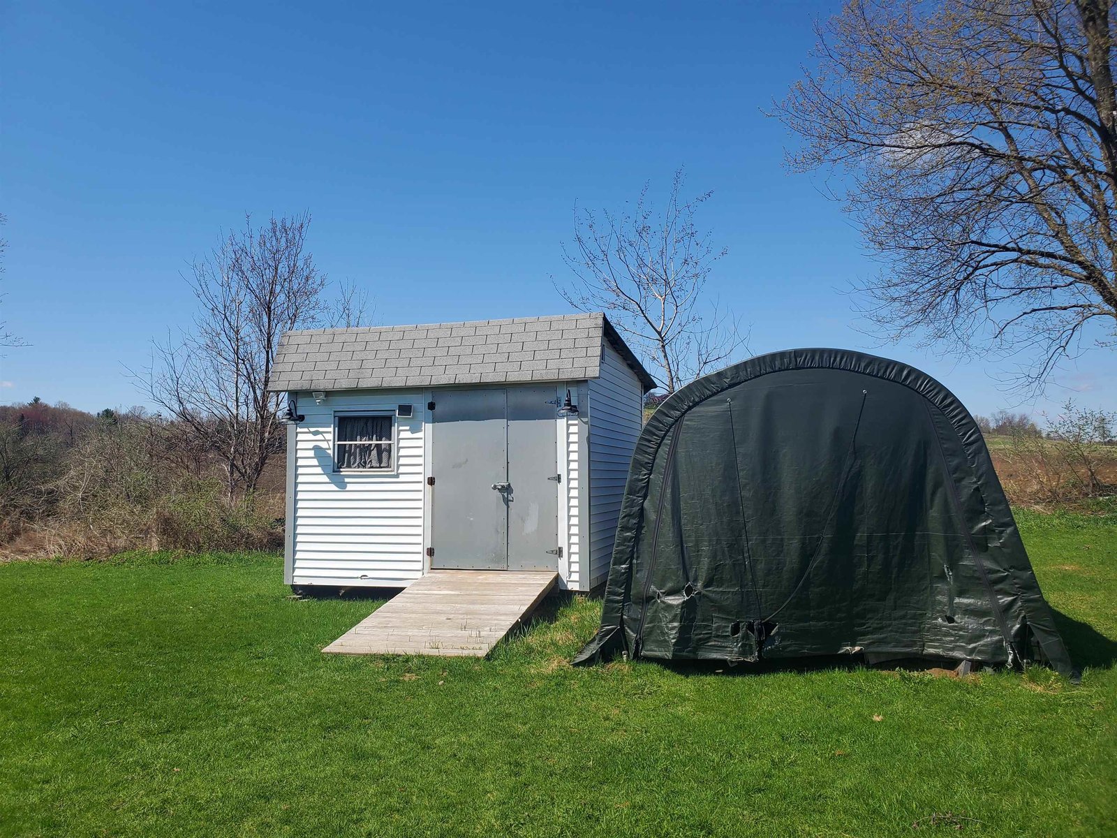 Shed and portable garage