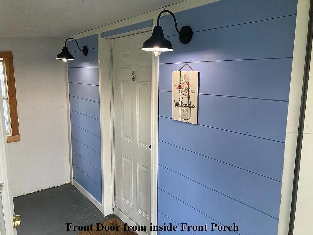 Inside front entry