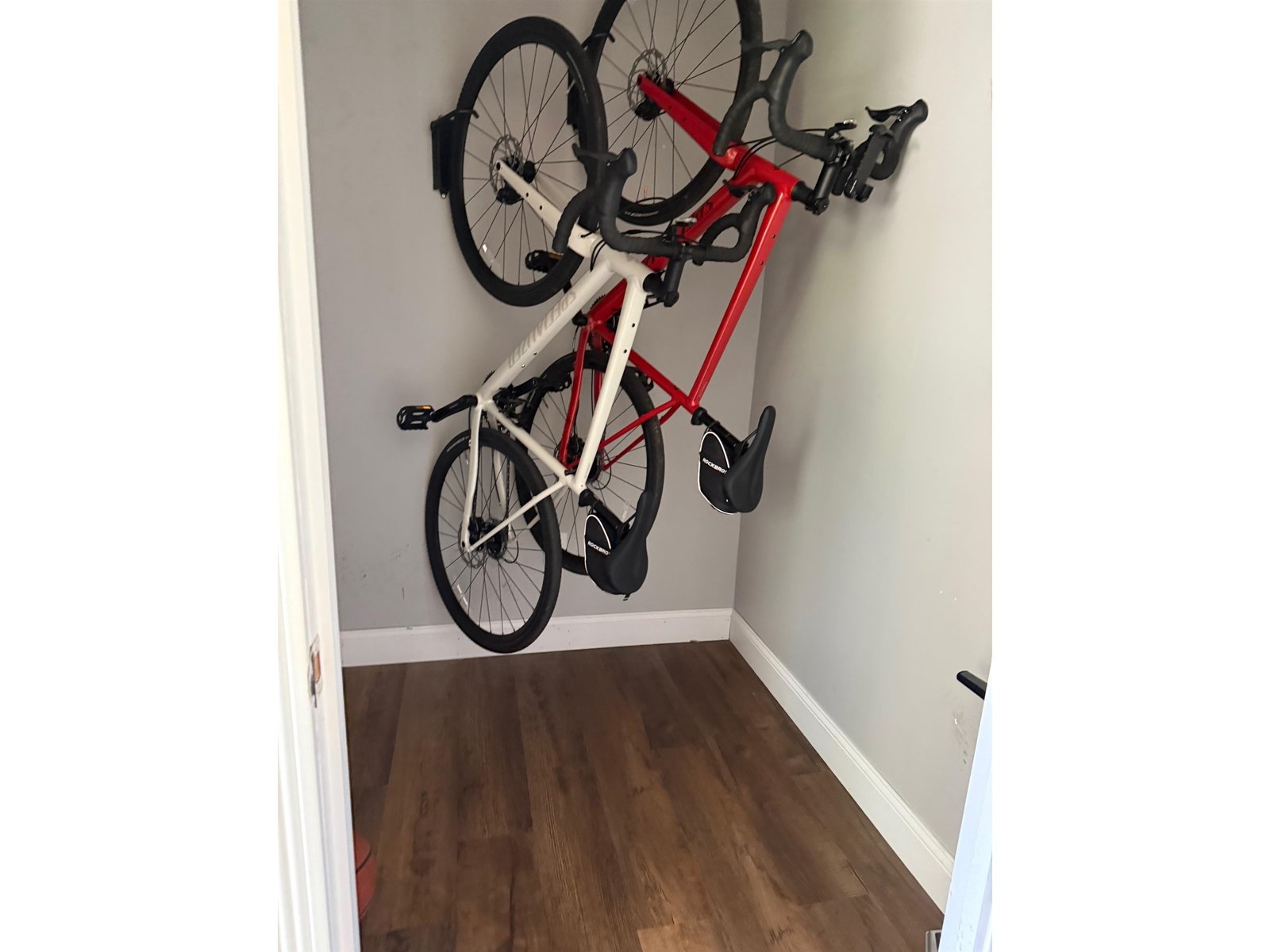 Large Closet -Big enough for a Bike Rack!