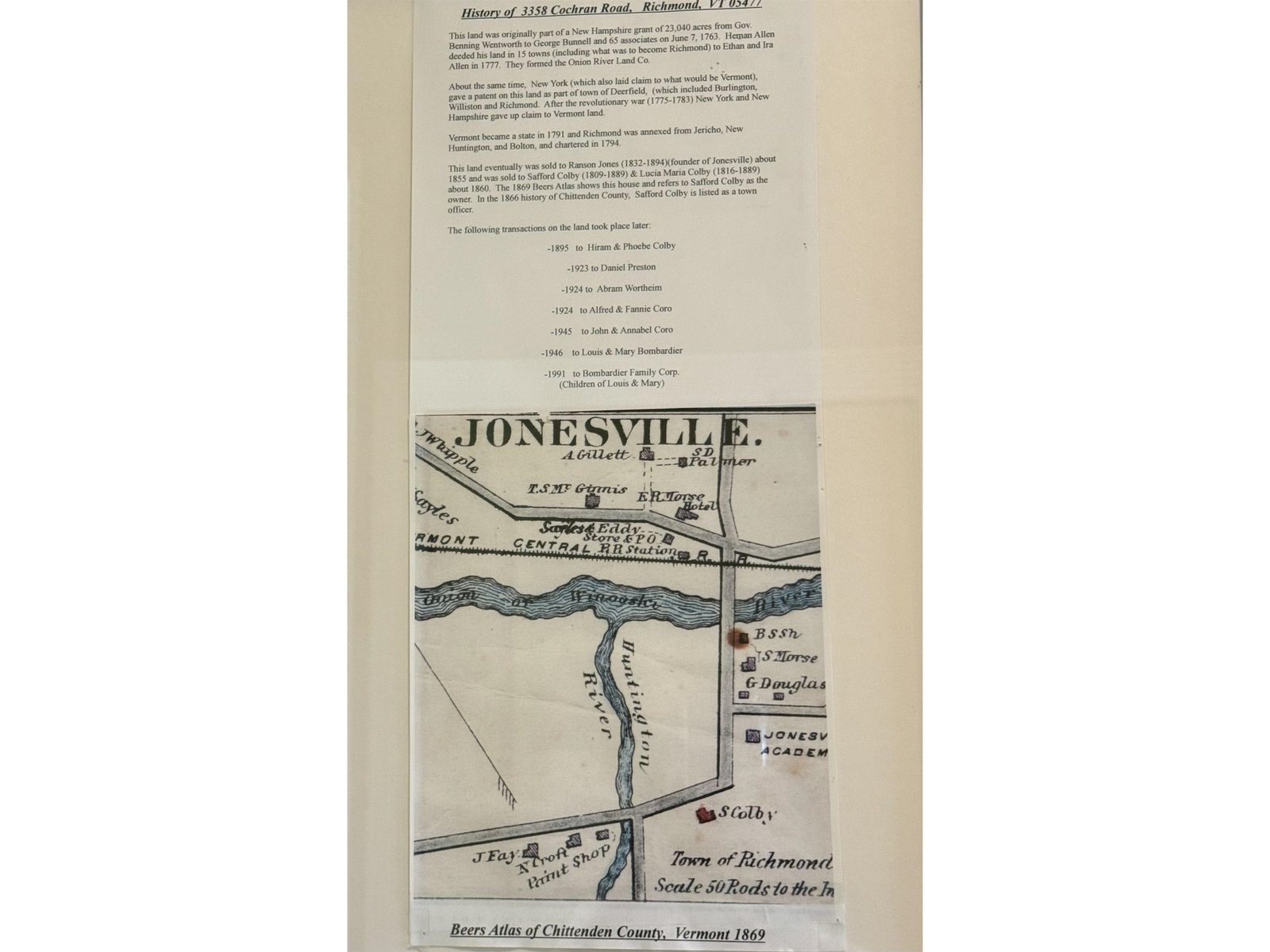 Own a bit of Richmond History!
