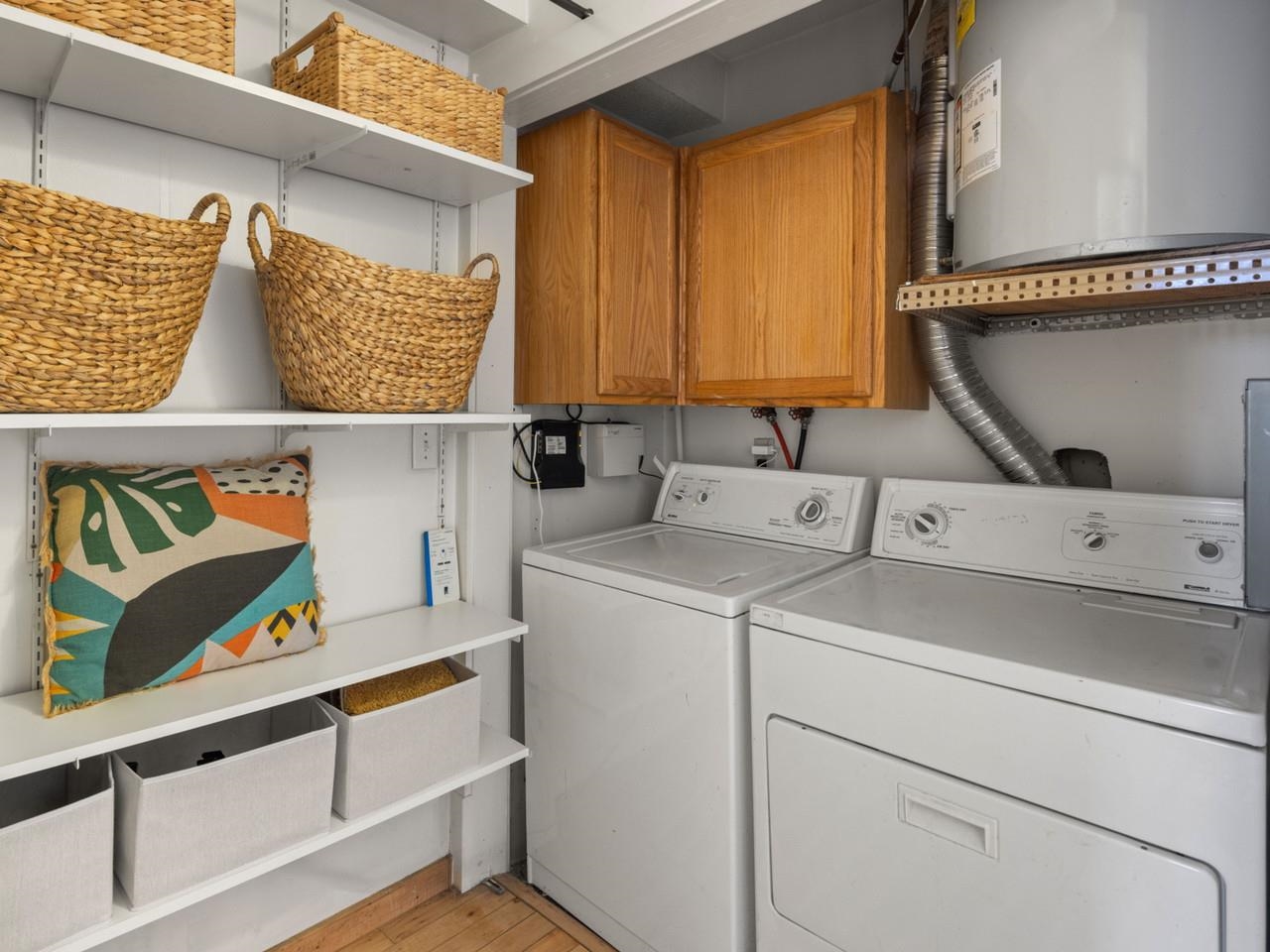 In-Unit Laundry w/ storage