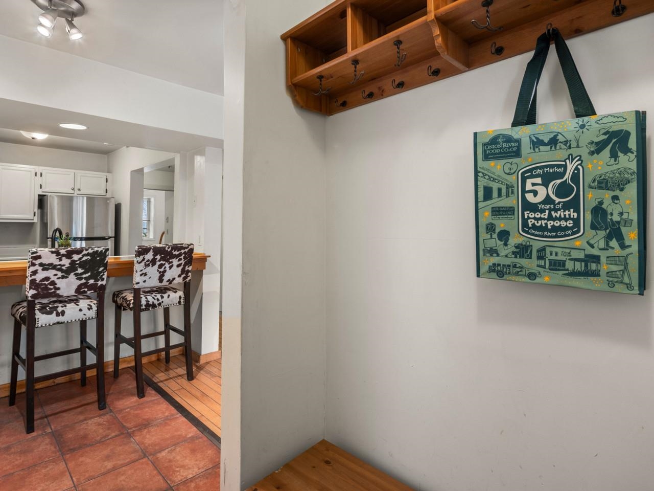 Entry Storage into Kitchen