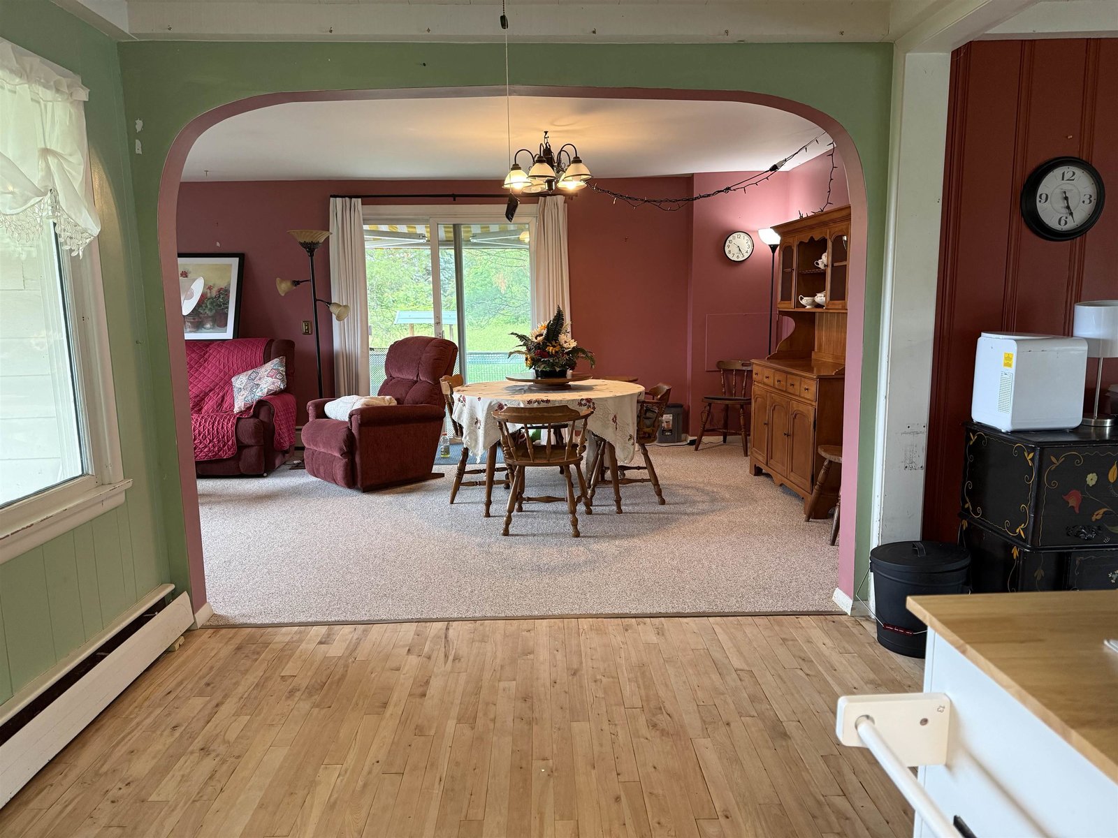 dining room to den