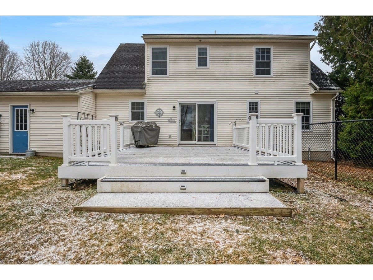 Back of the home