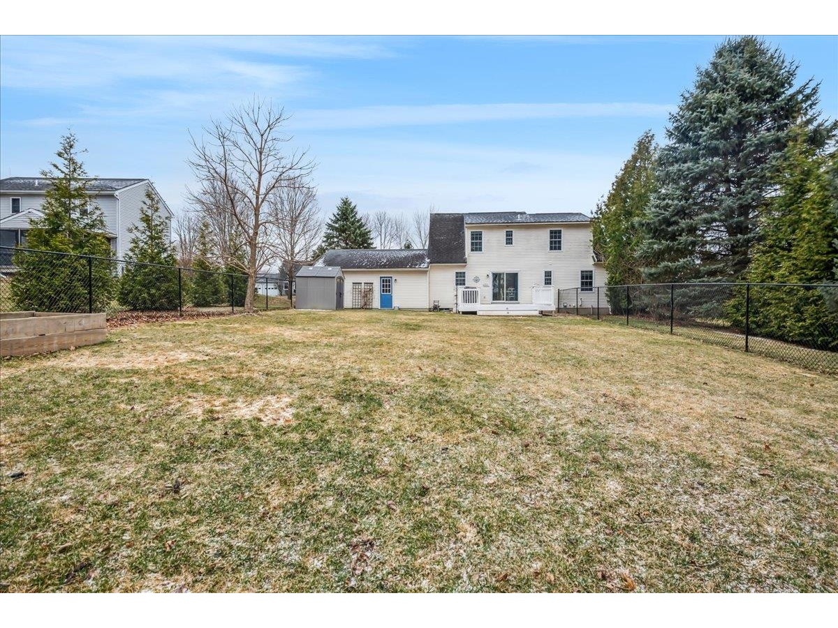 Back of the home