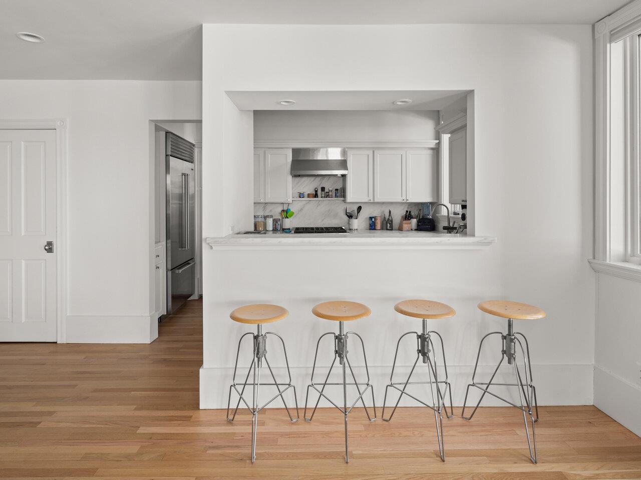 Modern, open feel