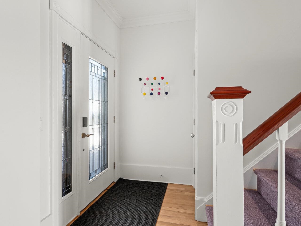Open living/dining space