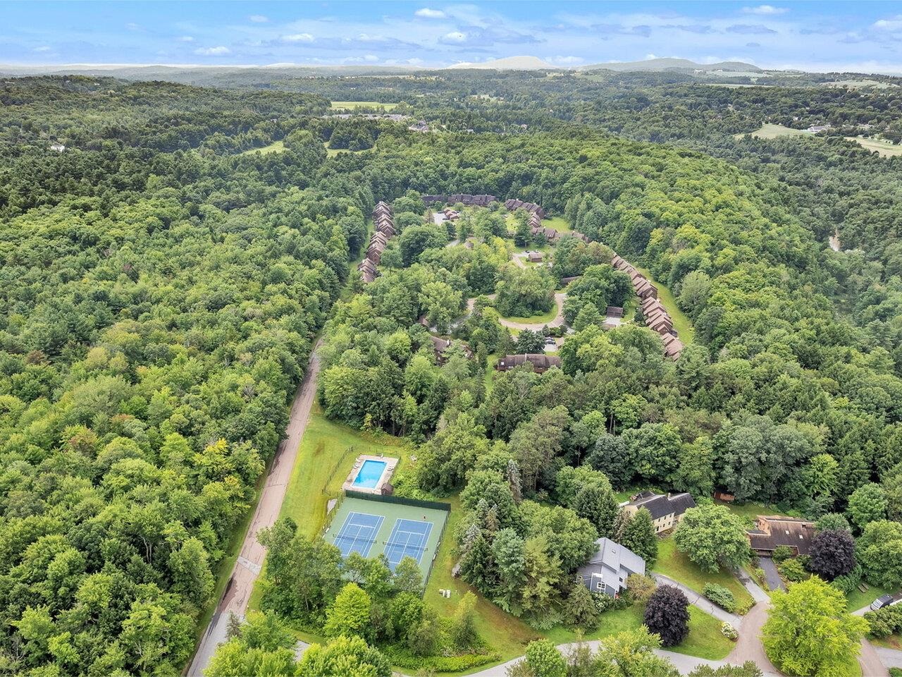 Aerial of amenities