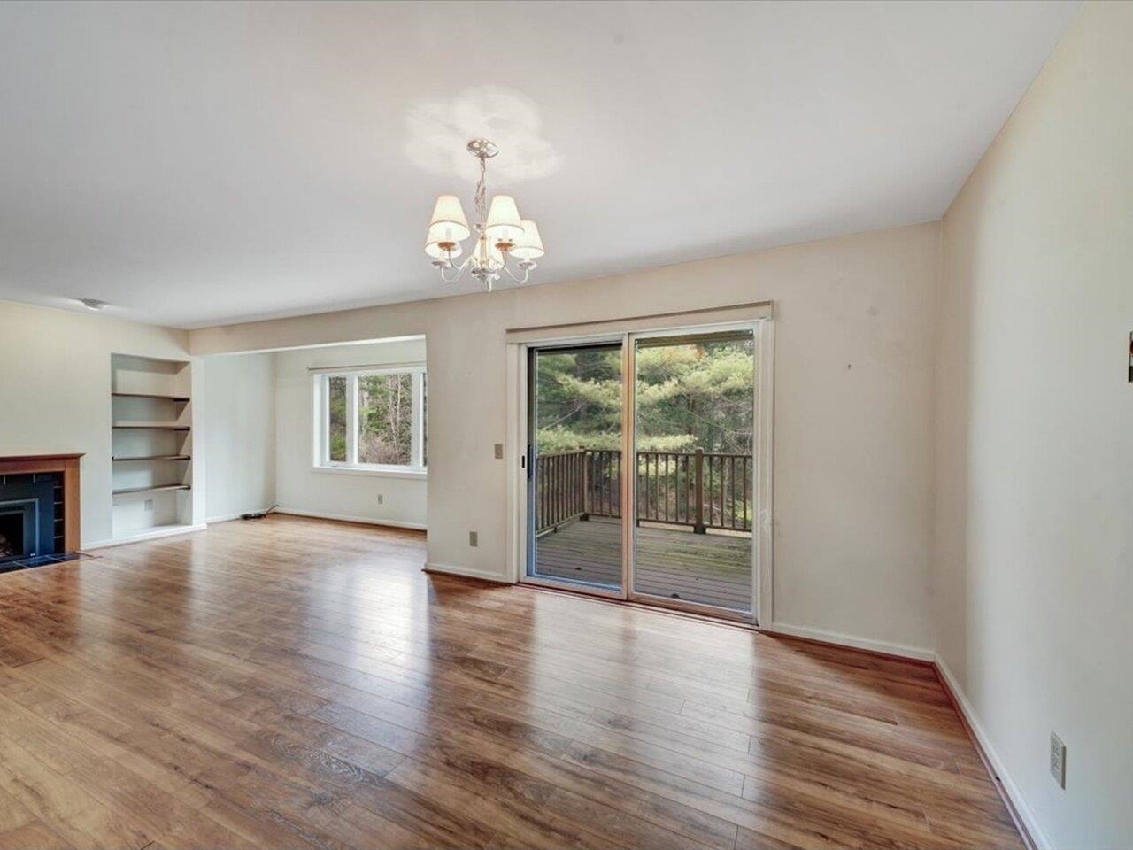 Dining and living room