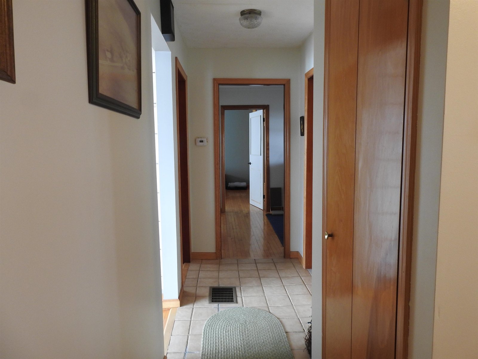 Hall to bedrooms and bathroom
