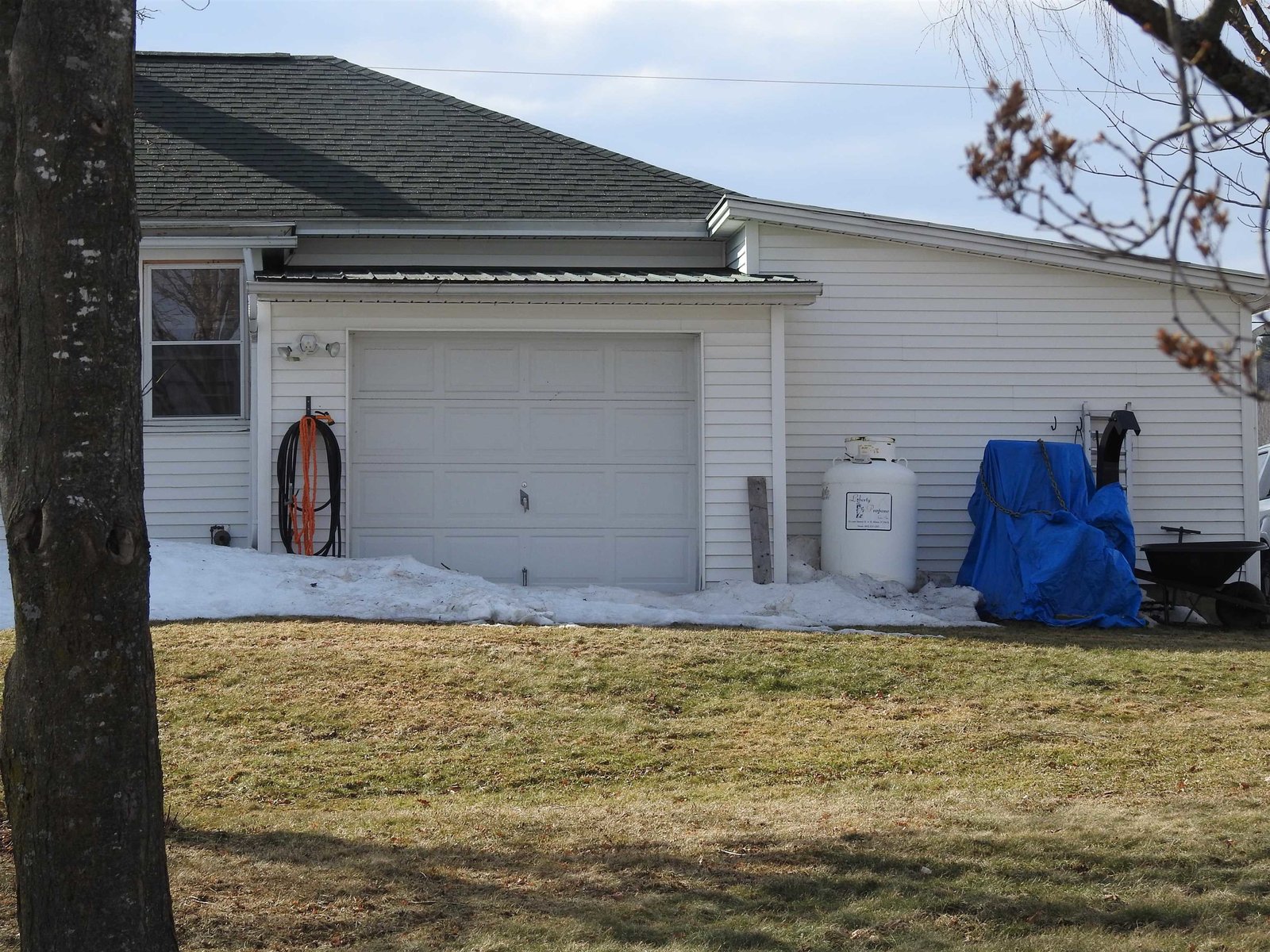 Attached Utility Shed