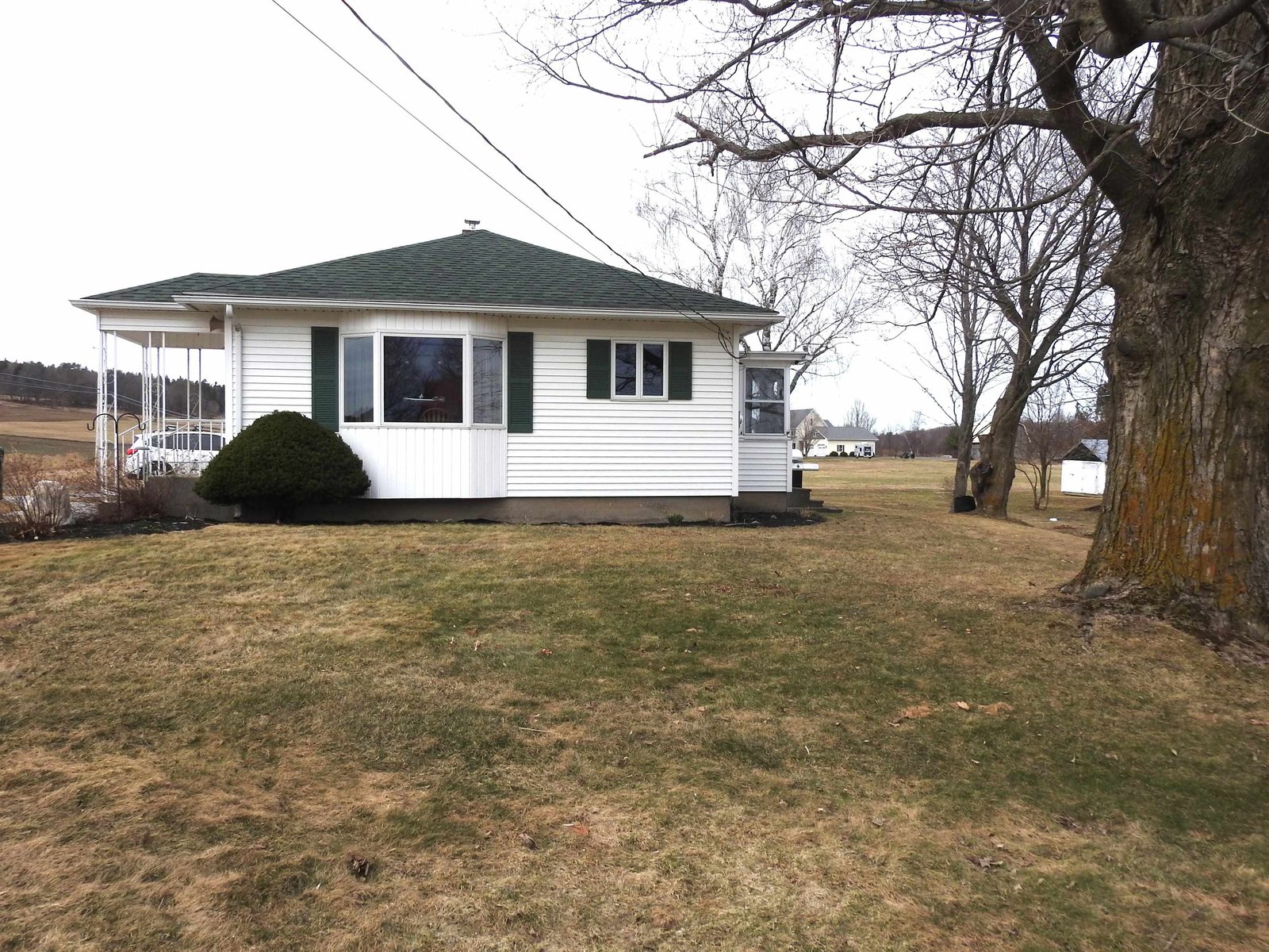 Right side of home