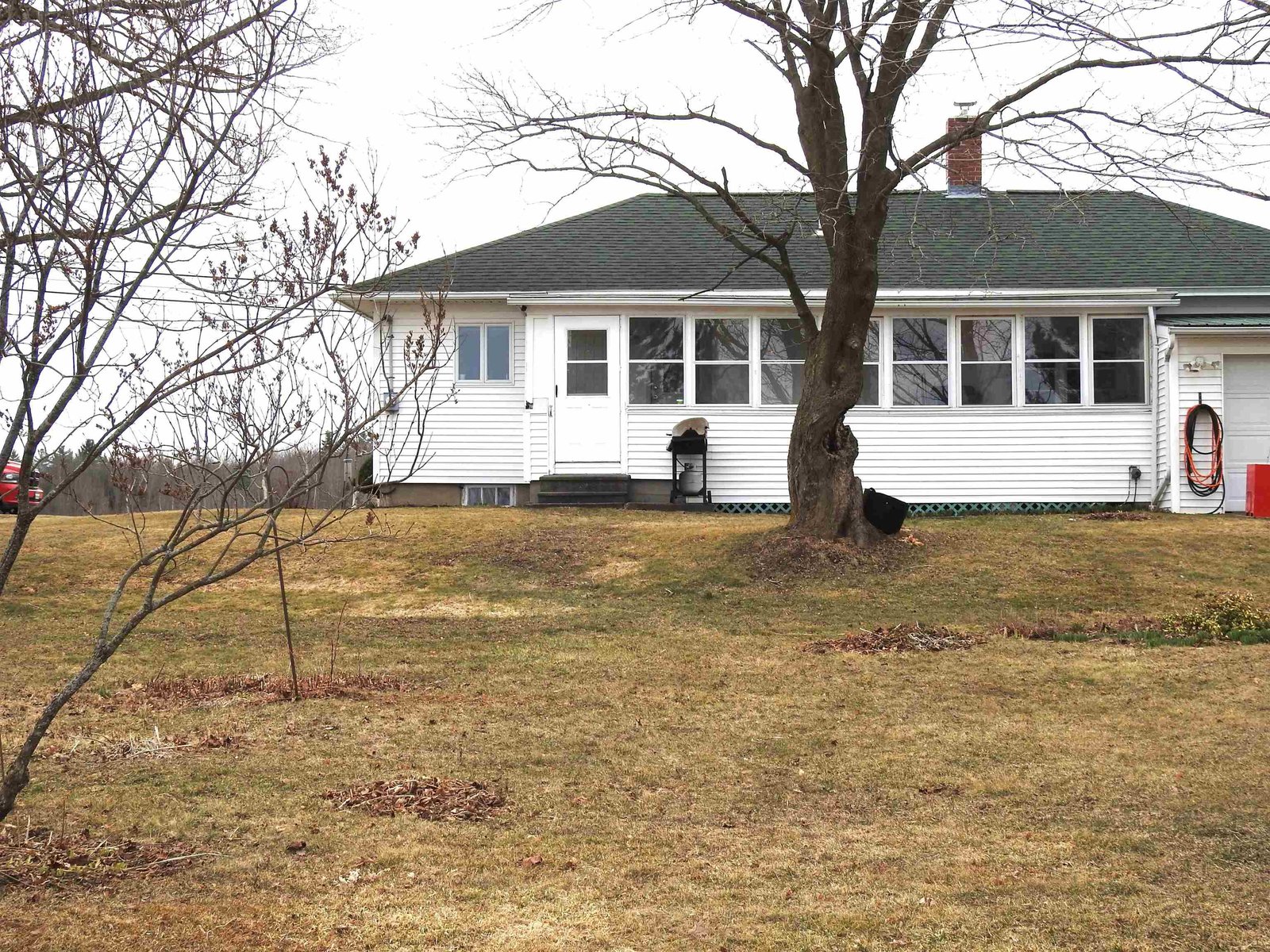 Rear of home