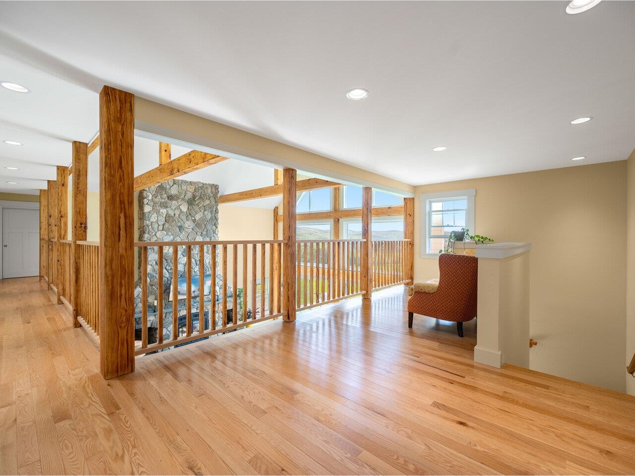 Airy upstairs landing