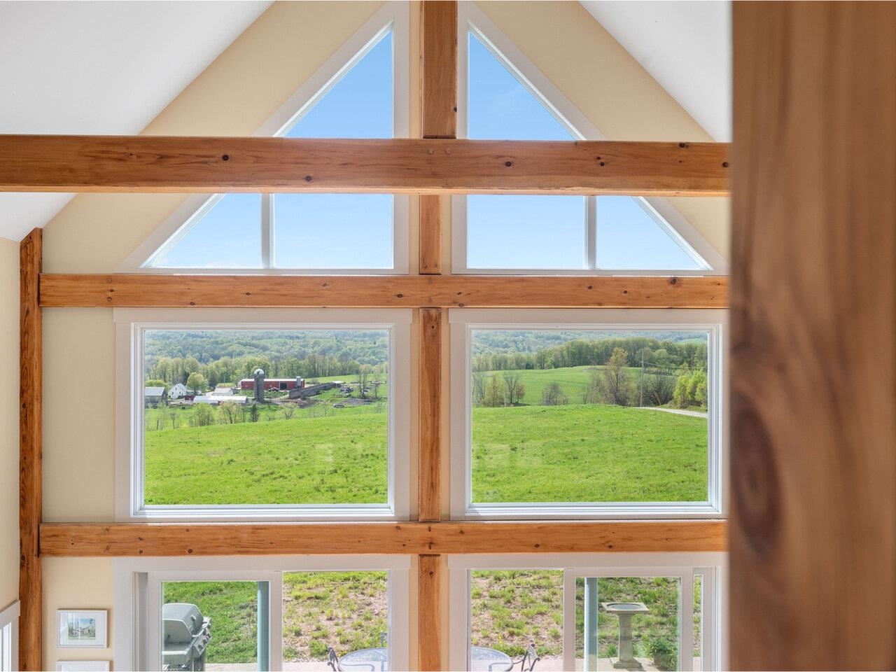 2nd floor views of the farm