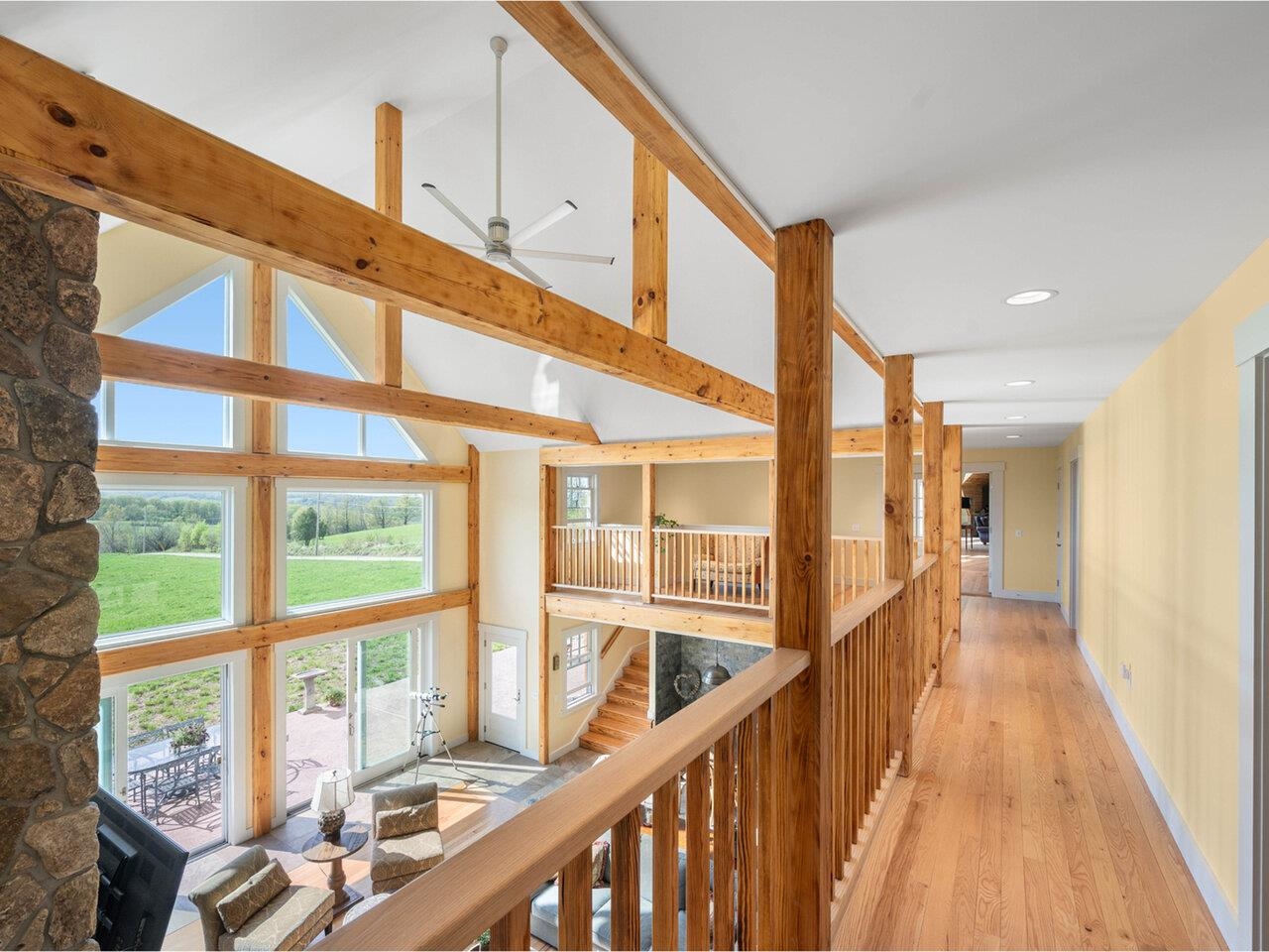 Beautiful natural woodwork