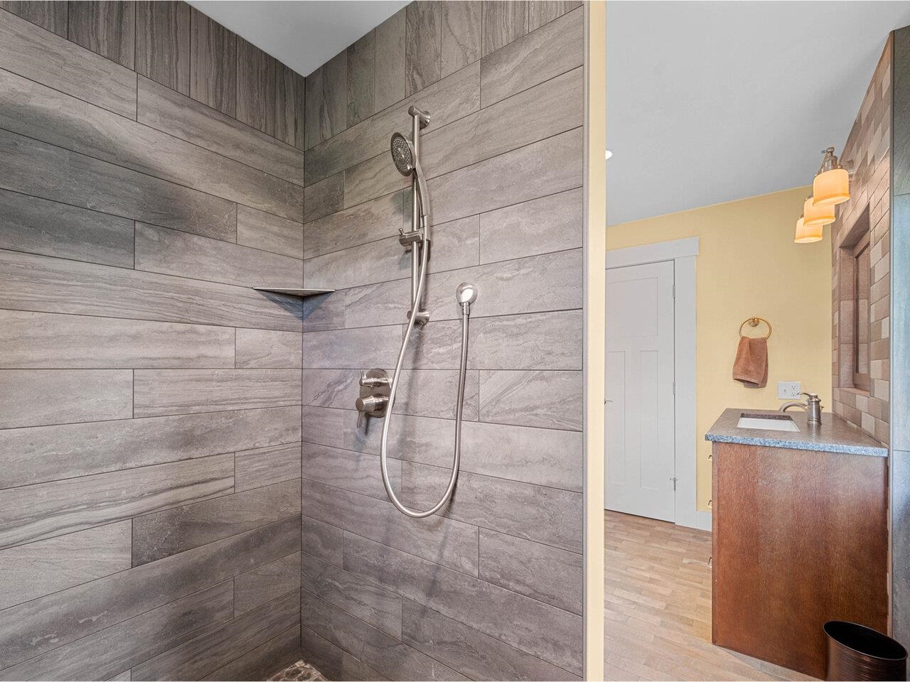 Sizeable walk-in shower!