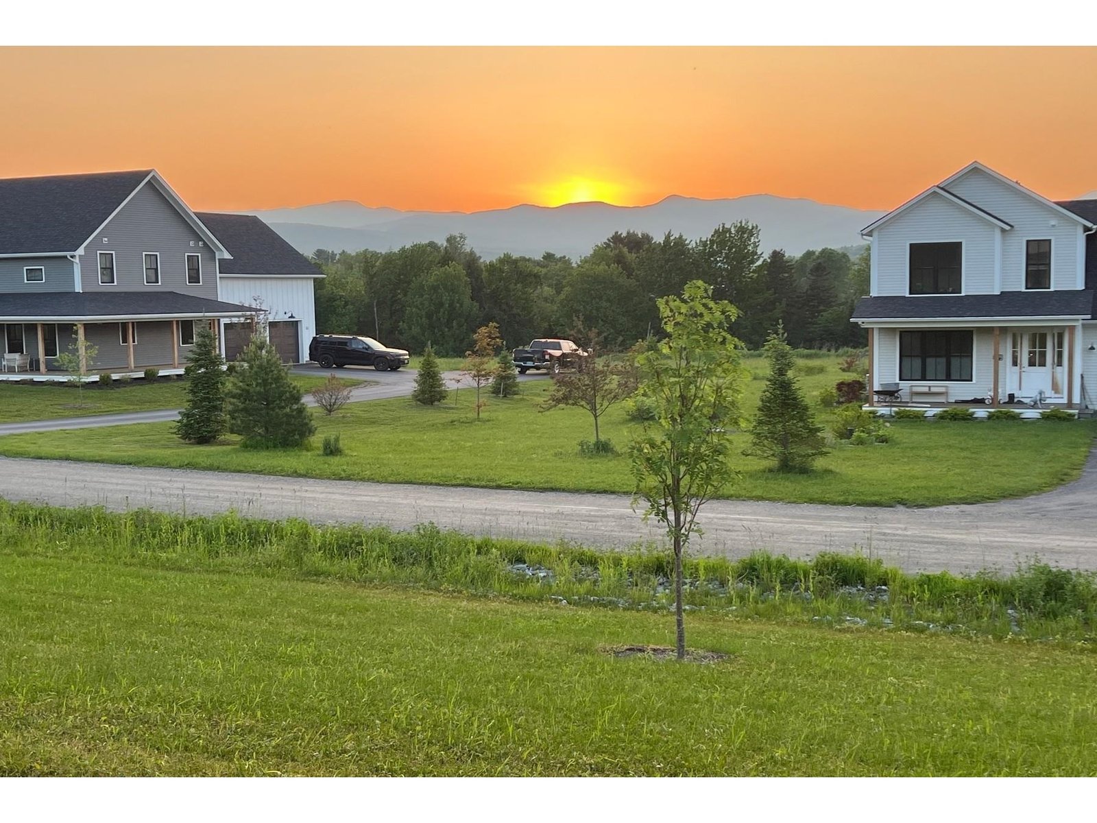 Sunsets from front porch