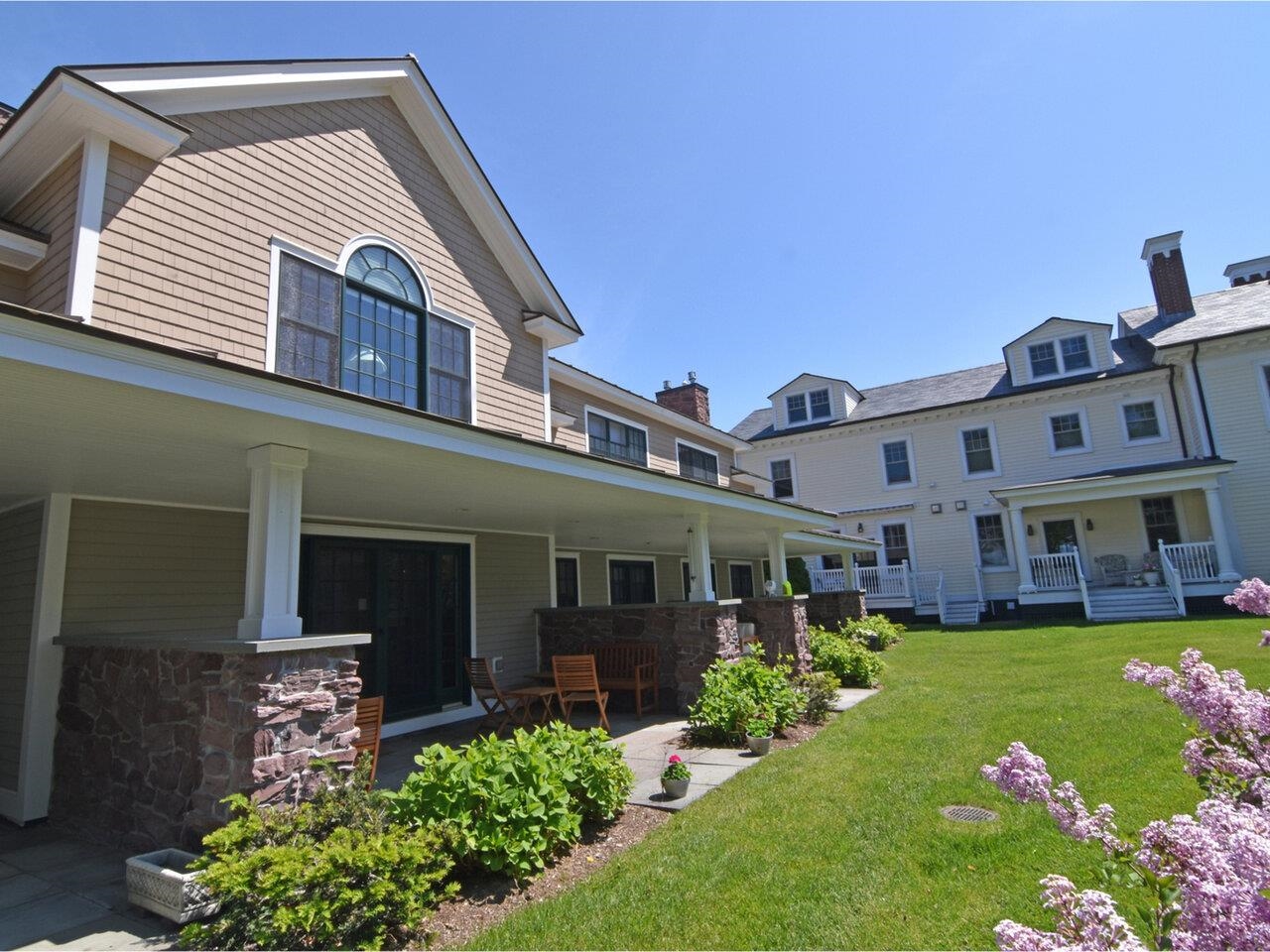 Luxury waterfront townhomes