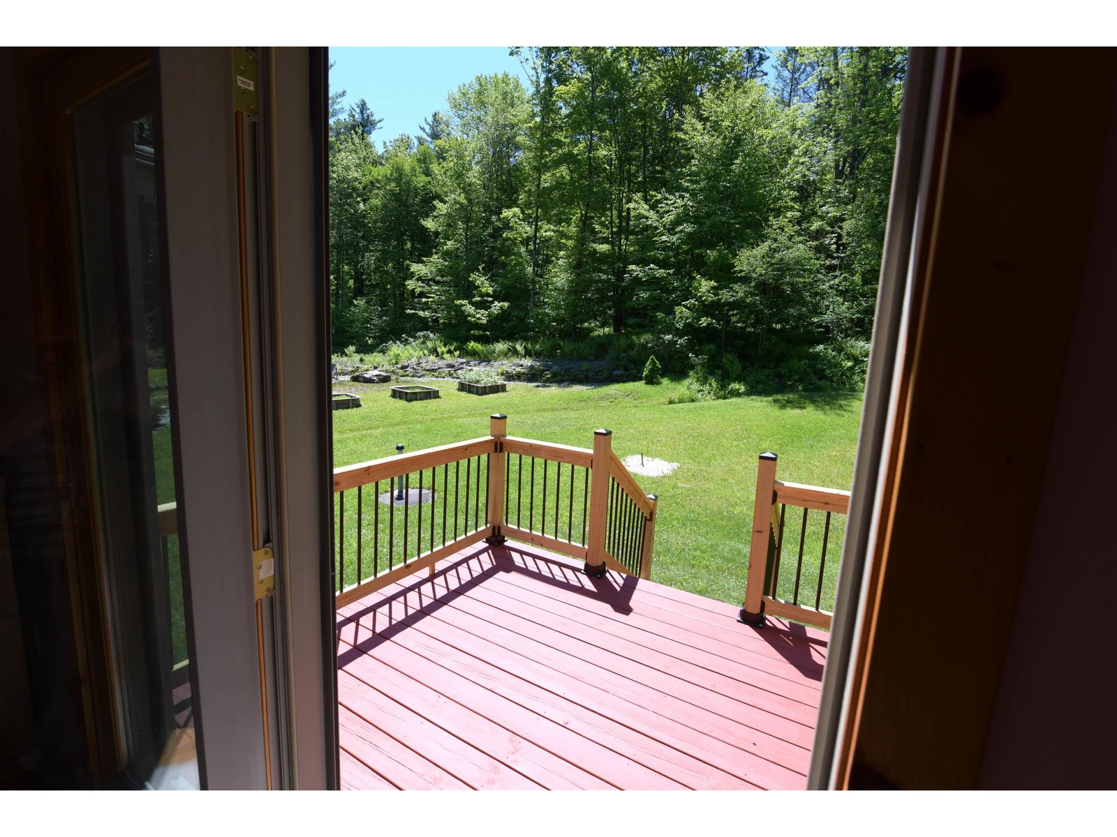 Deck off master bedroom