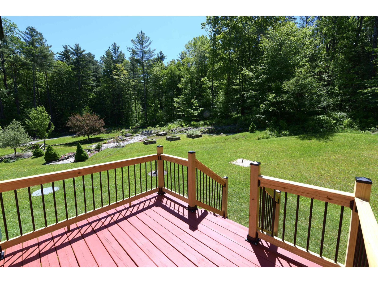 Deck off master bedroom