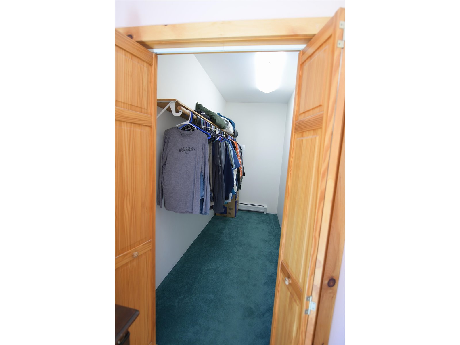 5' X 11' Master closet