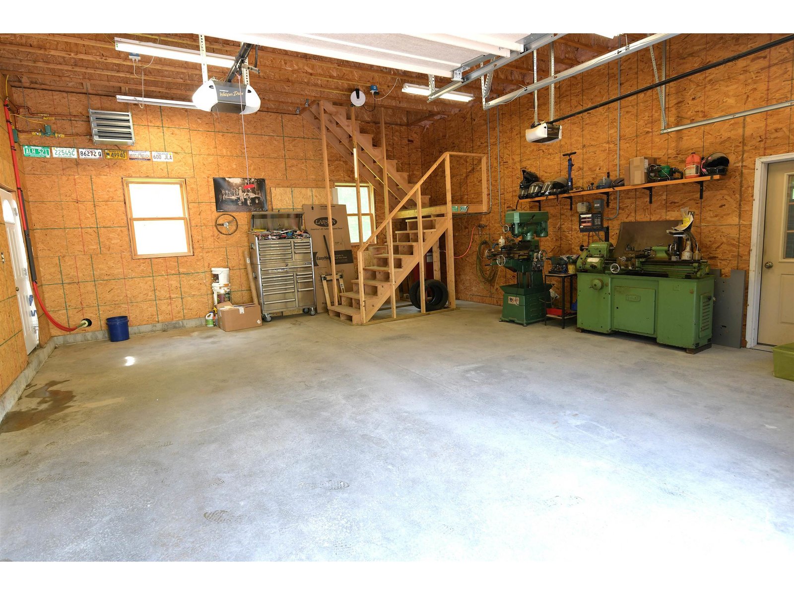 Off rear deck