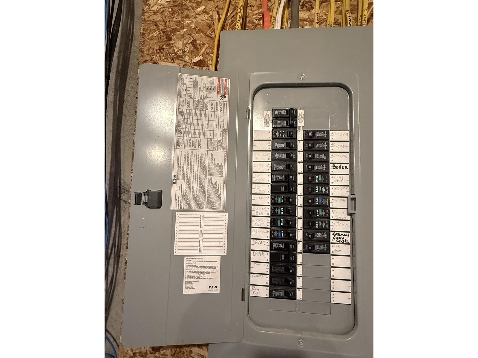 100 AMP breaker box