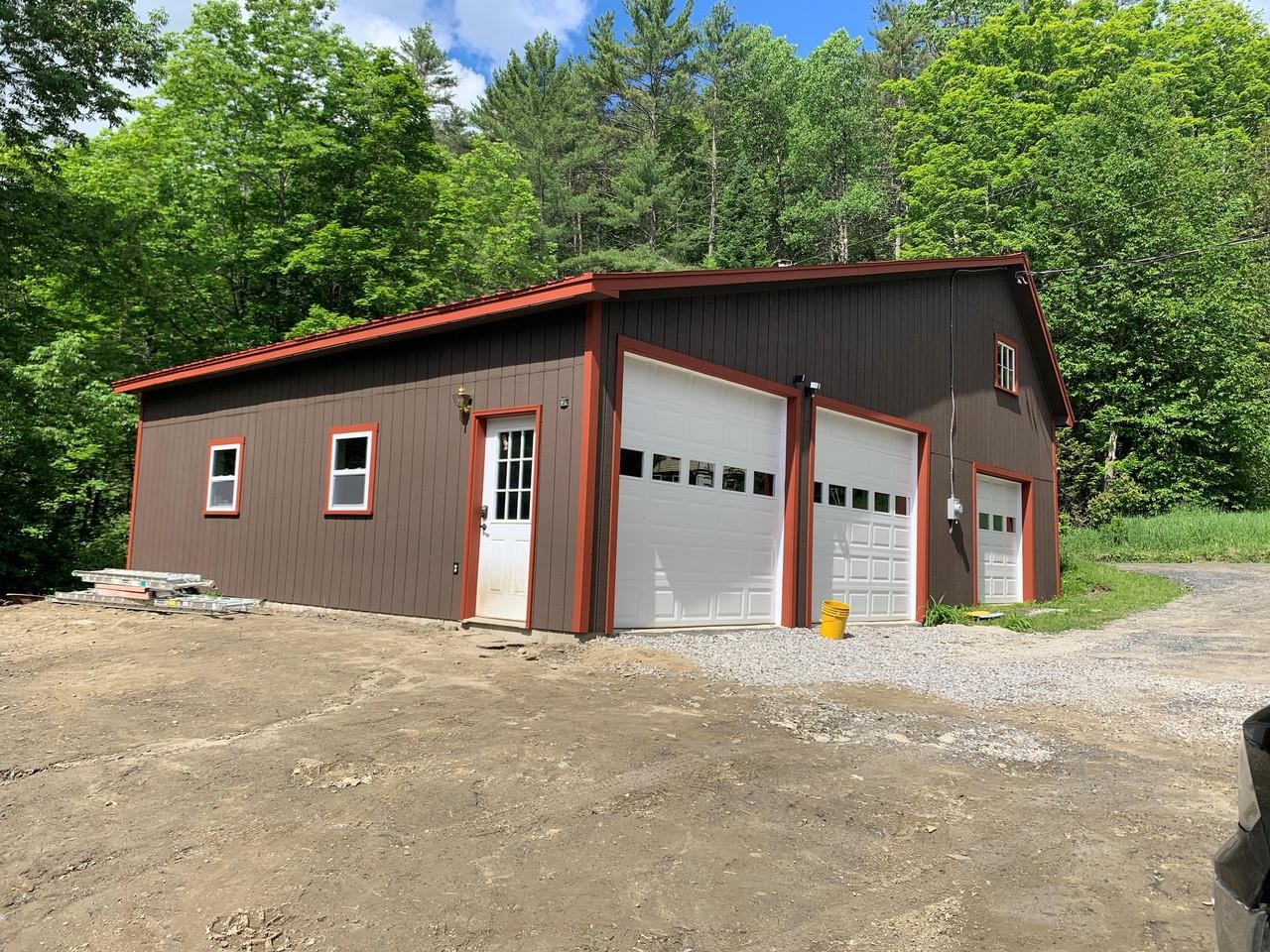 2-Car Garage with Shop