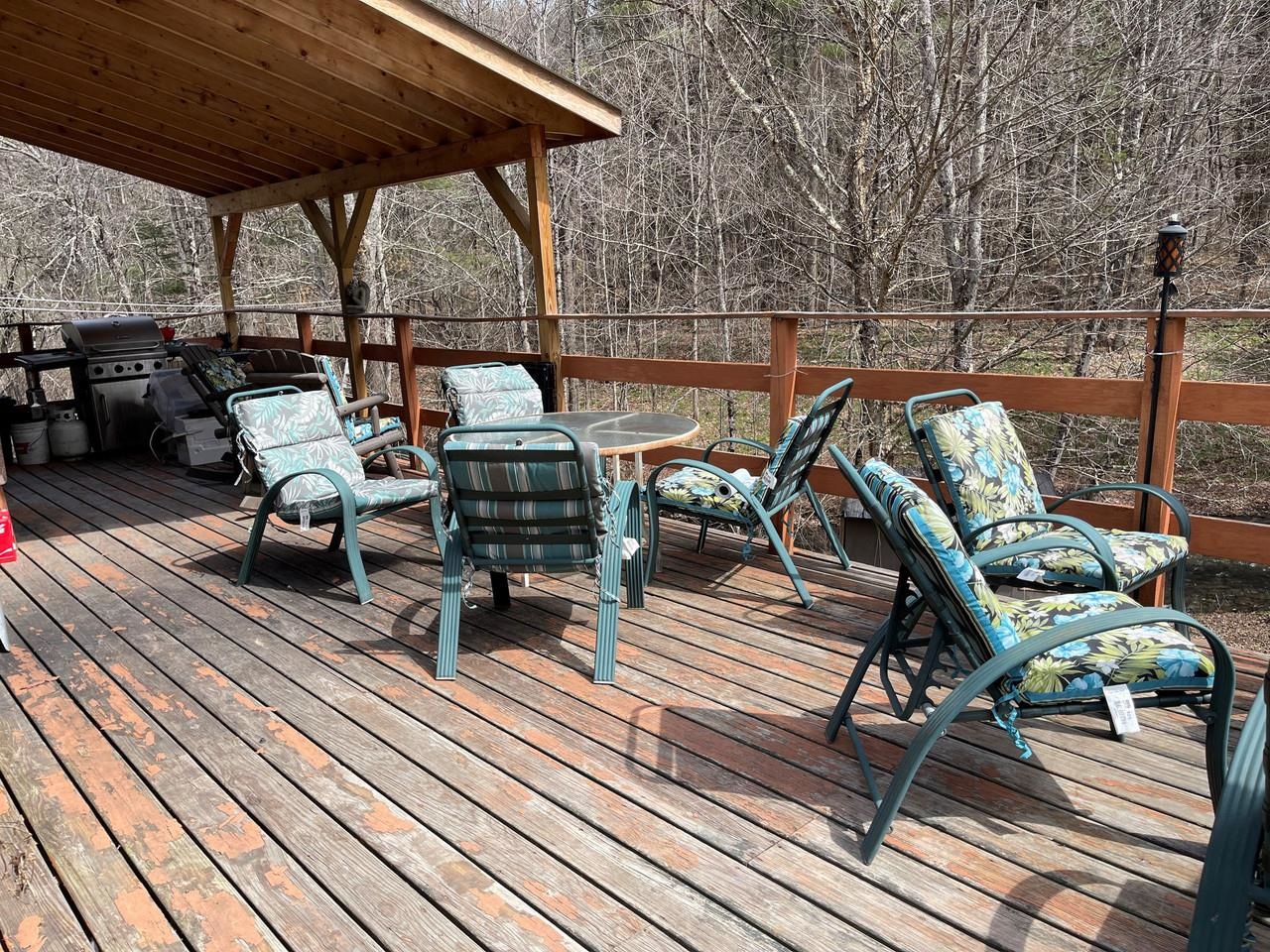 Sunny Back Deck