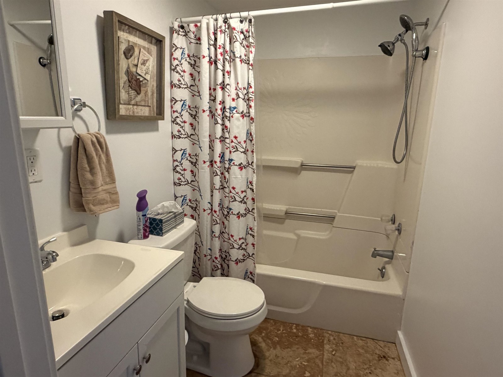 Remodeled bathroom