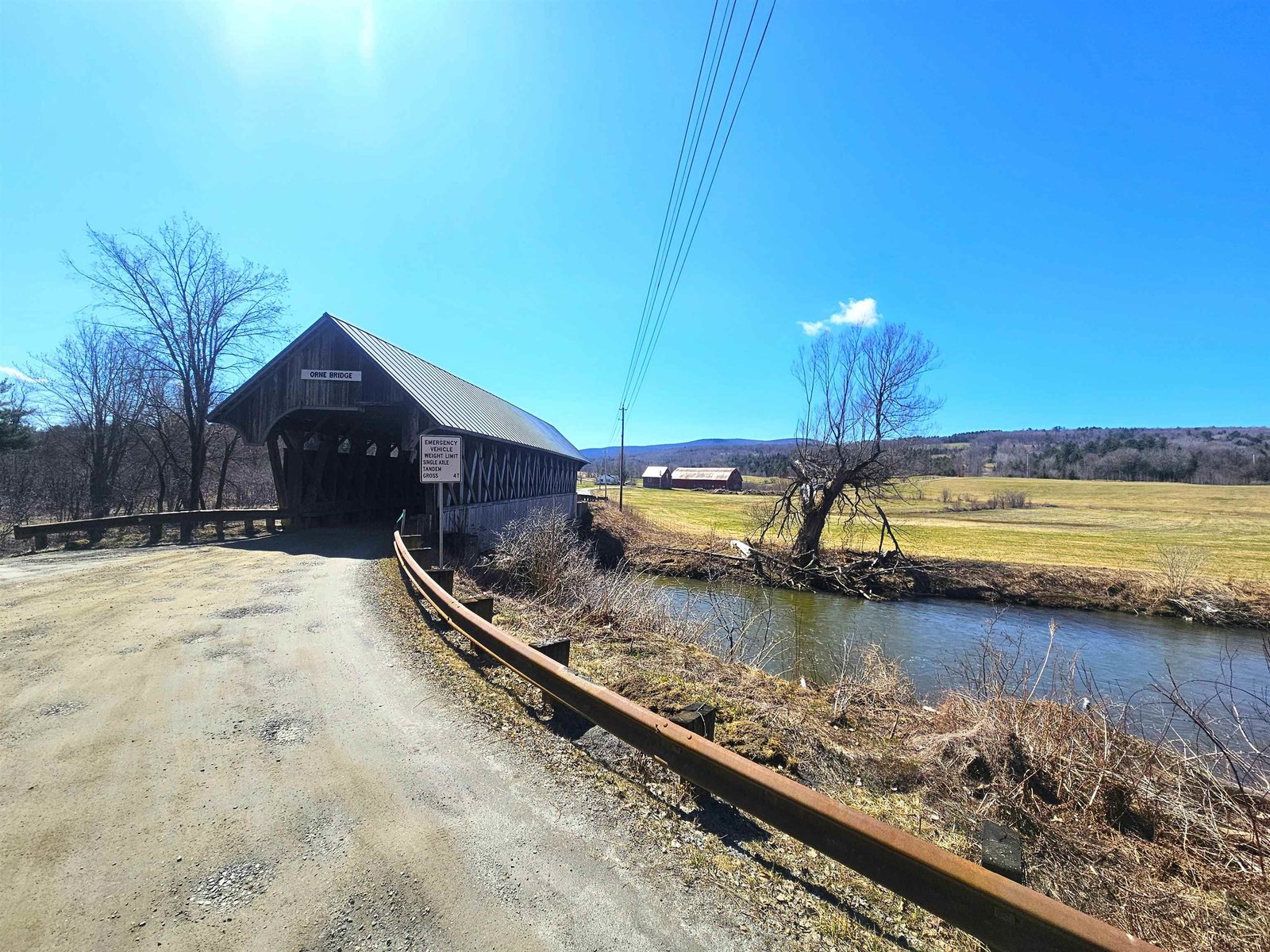 Access Via Covered Bridge Road