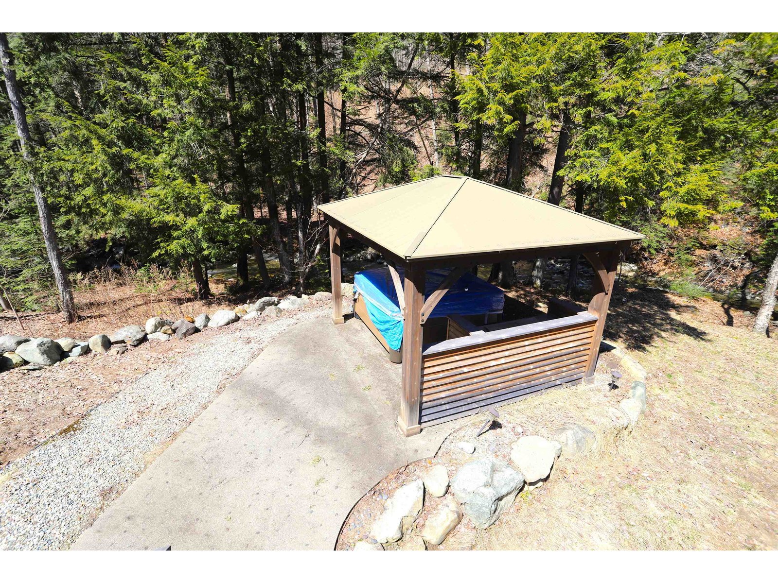 Covered Hottub