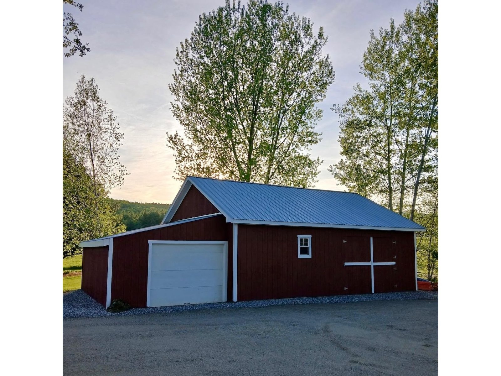 Deck to garage/workshop