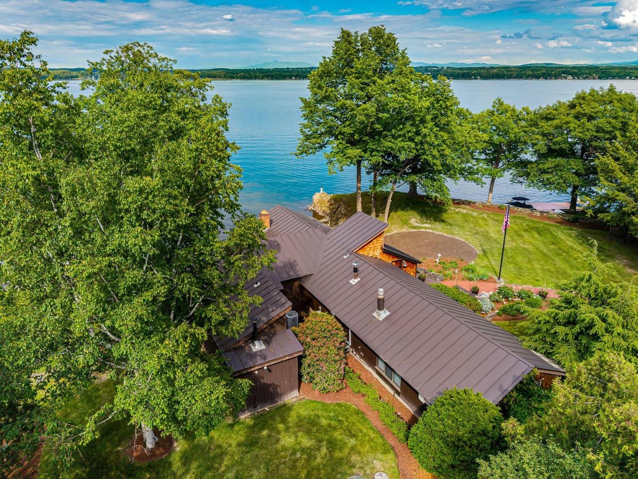 Metal Roof Lakeside Home