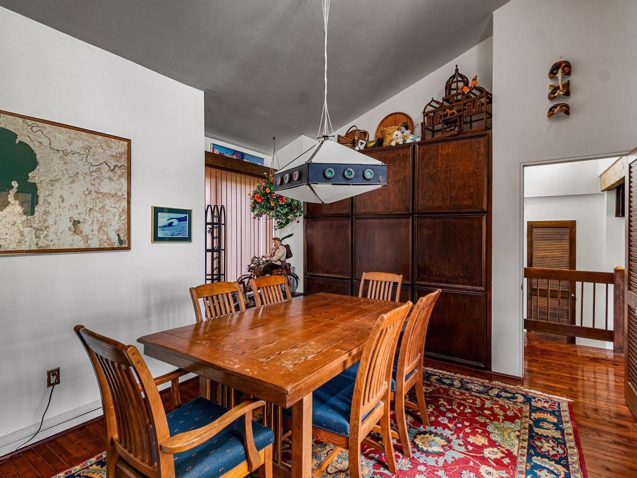 Dining Area with Wood Floors