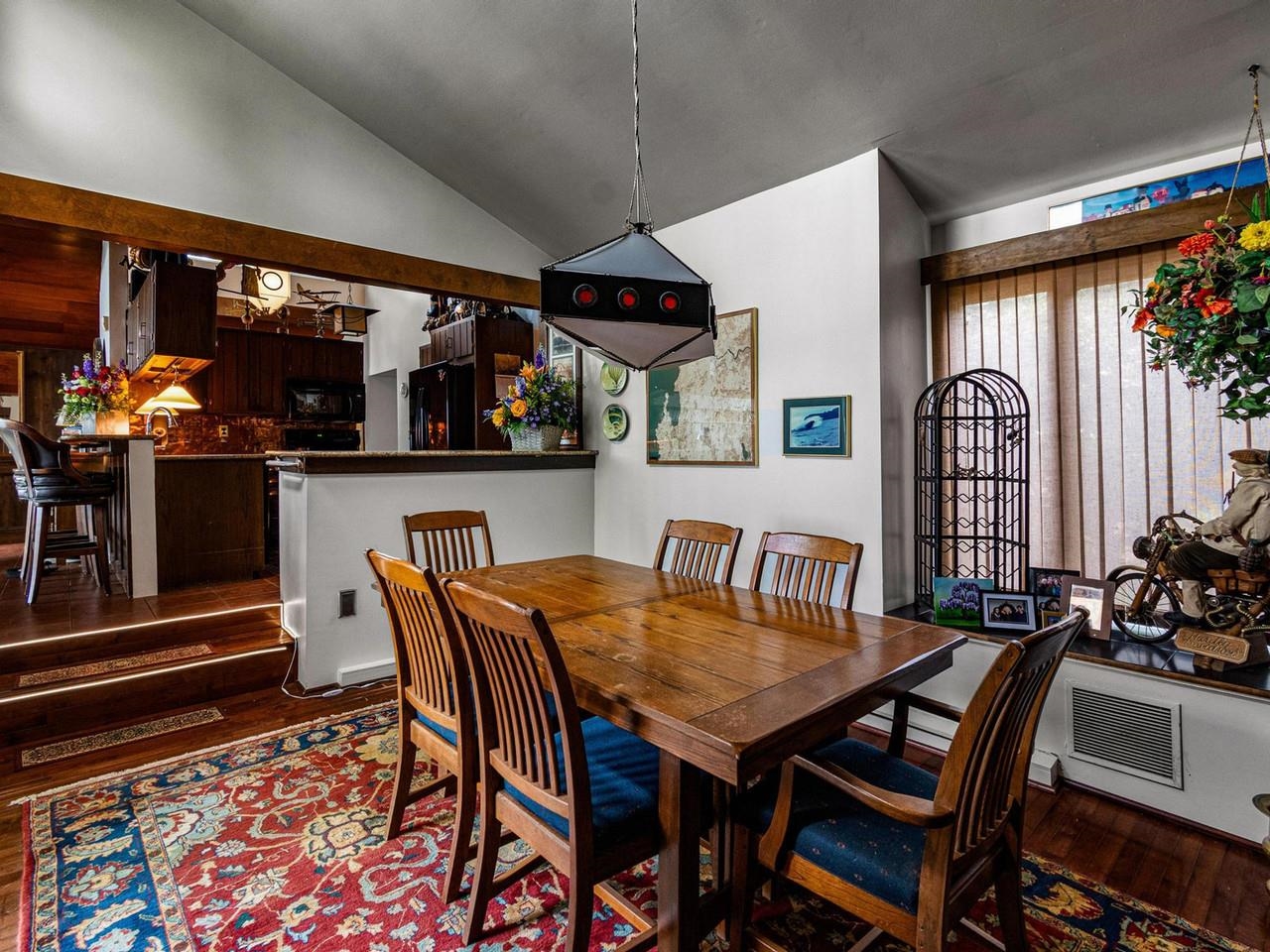 Dining Area with Wood Floors