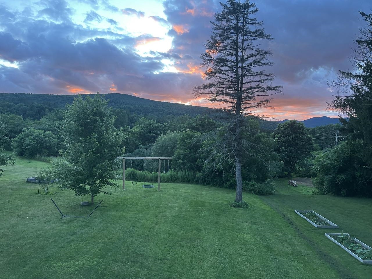 Backyard Sunsets