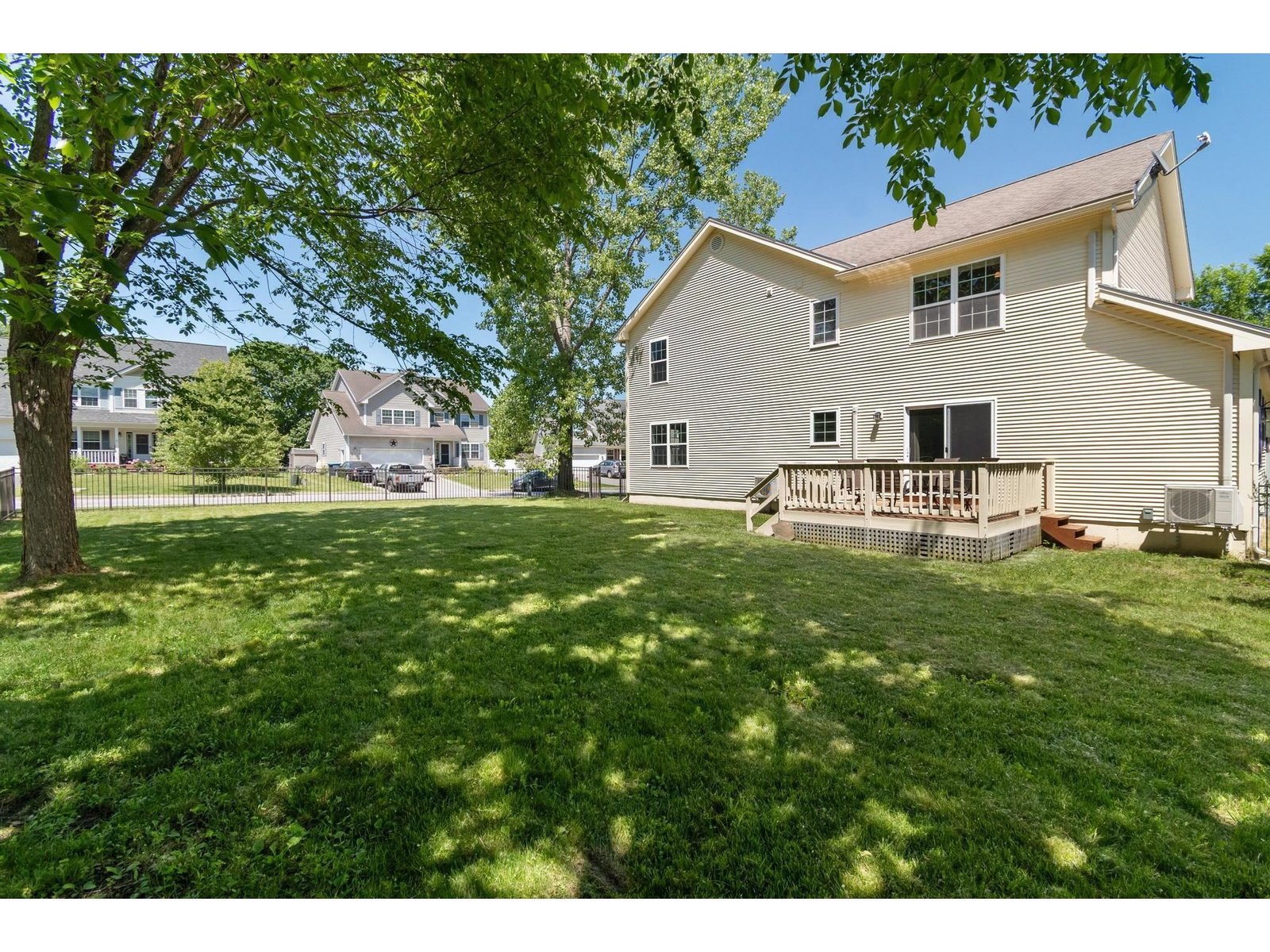 Back of the home