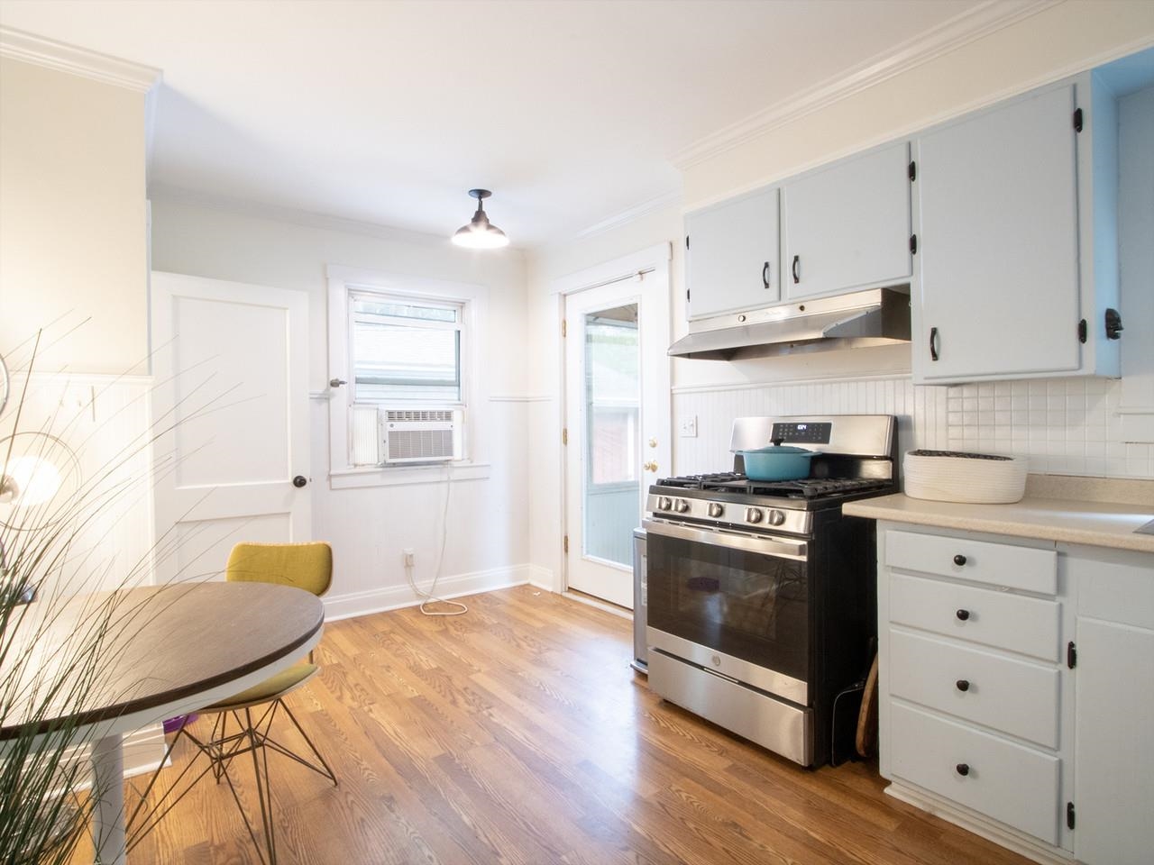 Head to porch or basement