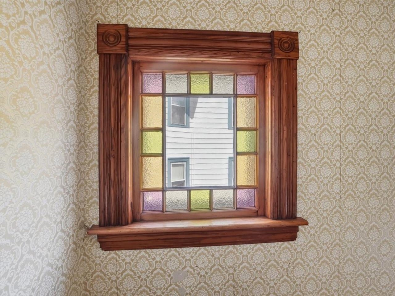 Stained glass window