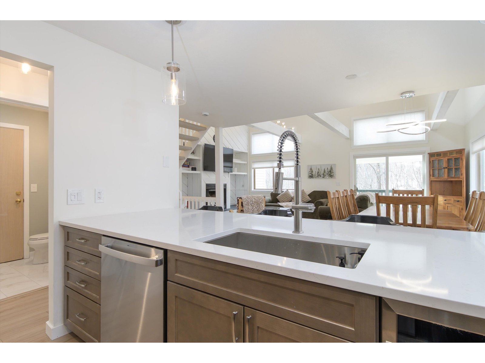 Open to the Living Spaces