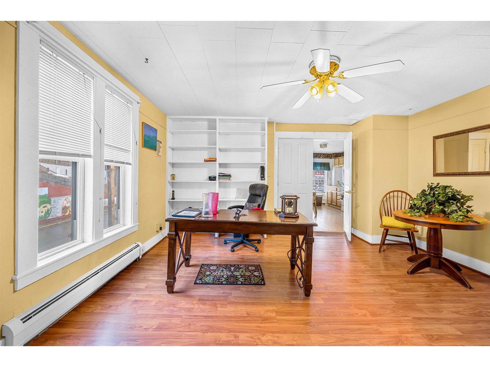 Large open living room
