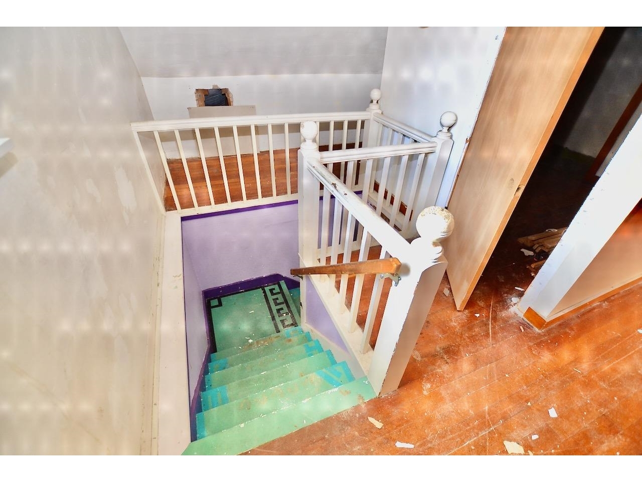 staircase to second floor main