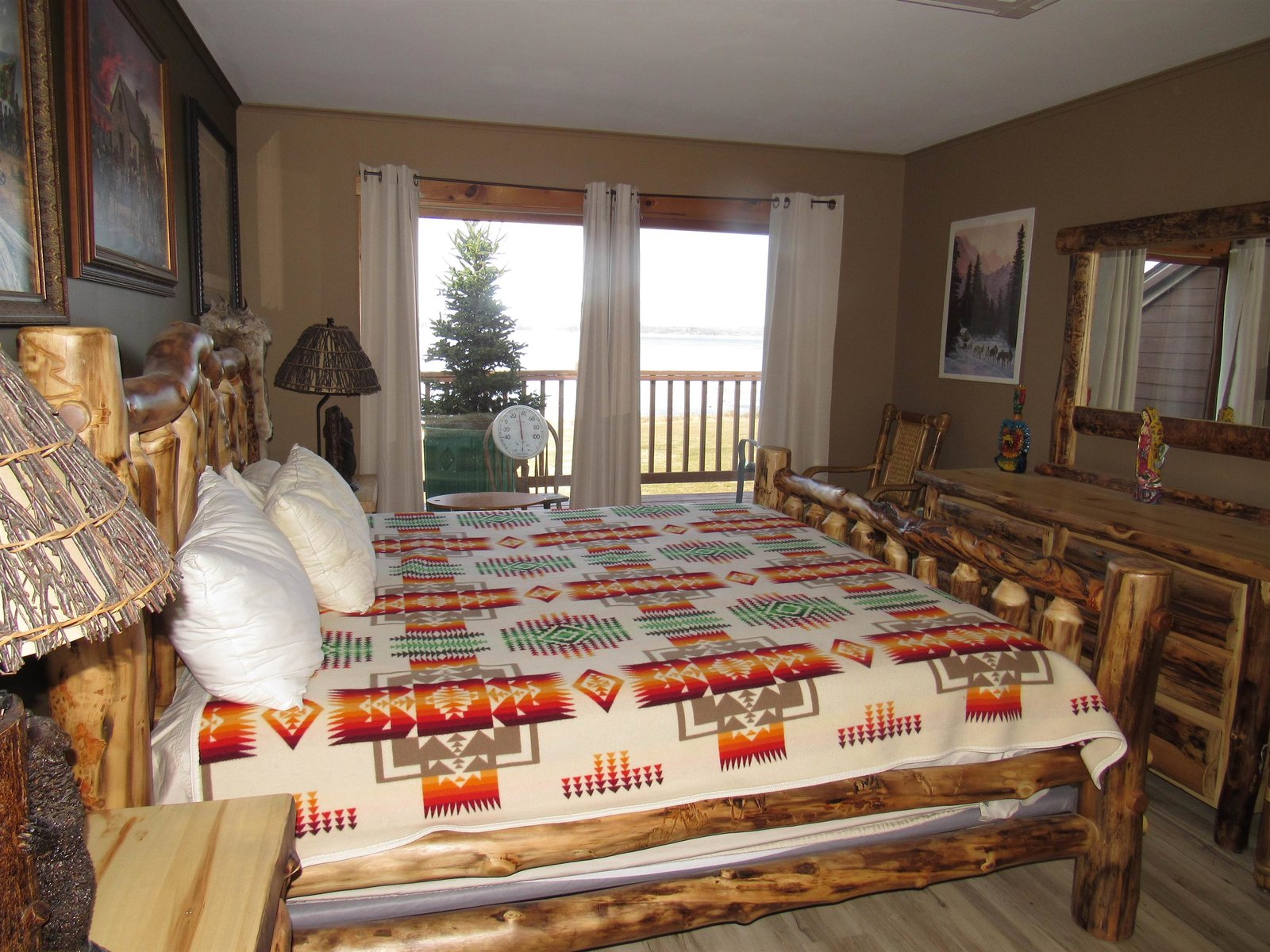 Primary Suite Opens onto the Deck