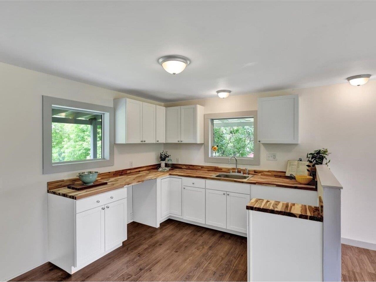 Kitchen-Butcher Block Counter