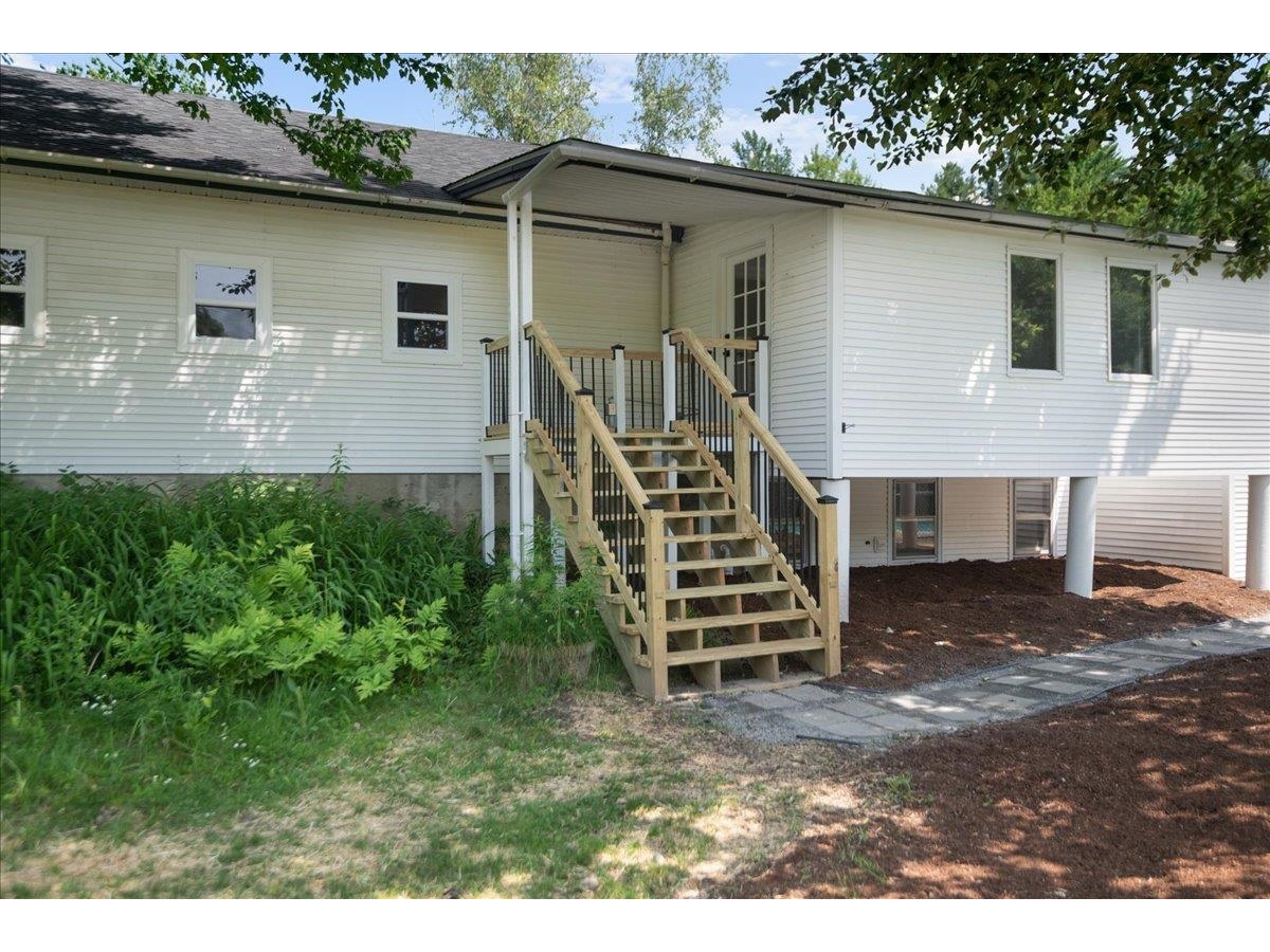 Back of the home