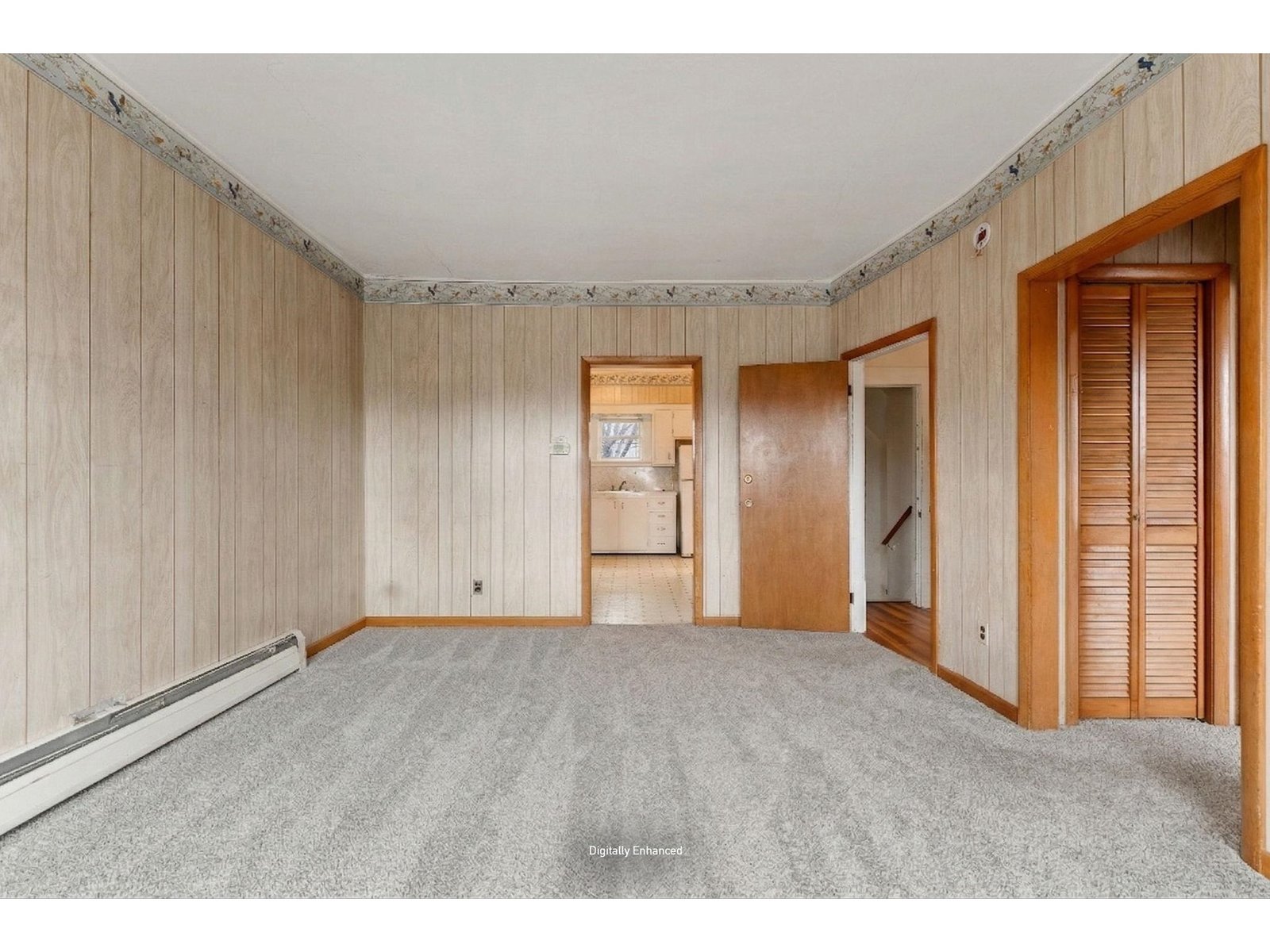 AI generated- with new flooring installed